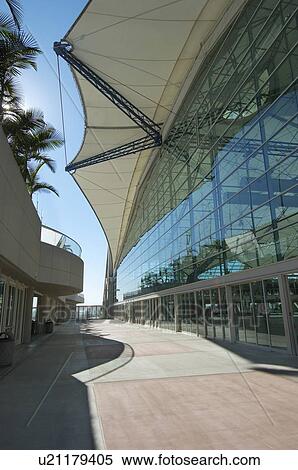 Stock Photography - Modern office building exterior. Fotosearch