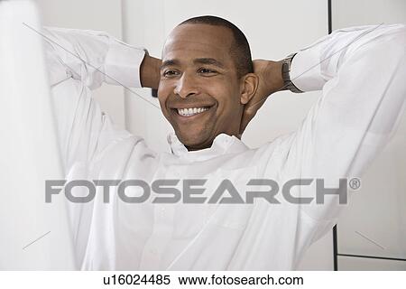 Stock Photography - Pleased Businessman. Fotosearch