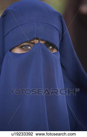 Portrait of muslim woman wearing niqab View Large Photo Image Stock Image - Portrait of muslim woman wearing niqab. Fotosearch