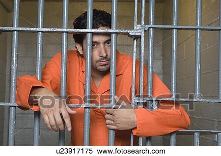 Portrait of prisoner in jail View Large Photo Image Stock Photography - Portrait of prisoner in jail. Fotosearch