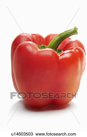 Stock Image - Red bell pepper. Fotosearch