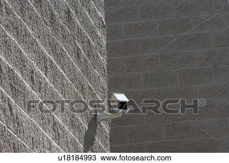 Security camera on wall View Large Photo Image Stock Image - Security camera on wall. Fotosearch