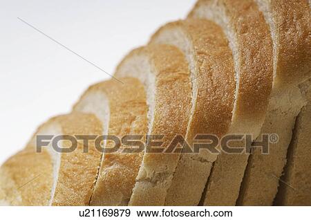 Stock Photo - Sliced bread, close-up. Fotosearch