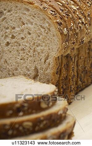 Stock Image - Slices of bread. Fotosearch