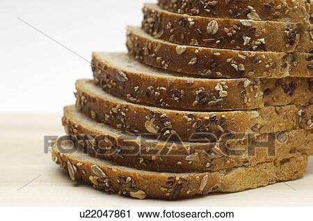 Stock Image - Slices of bread. Fotosearch