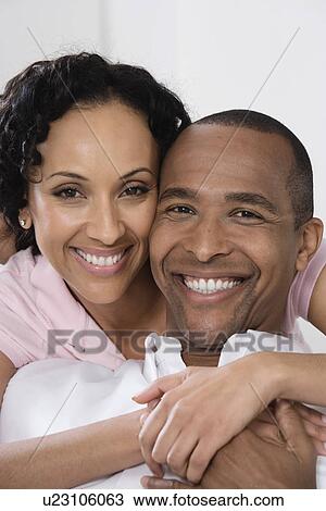 Stock Image - Smiling Couple. Fotosearch