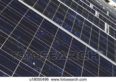 Stock Photograph - Solar Panels. Fotosearch