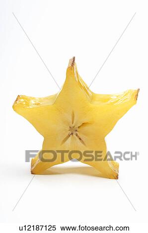 Starfruit on white background View Large Photo Image Stock Photography - Starfruit on white background. Fotosearch