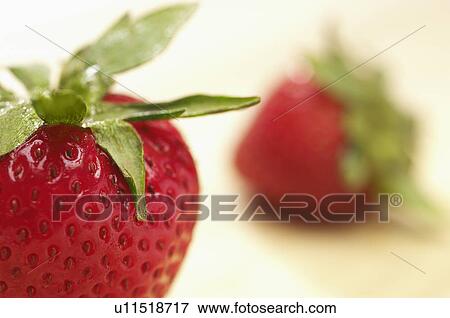 Strawberry, close-up View Large Photo Image Stock Photo - Strawberry, close-up. Fotosearch