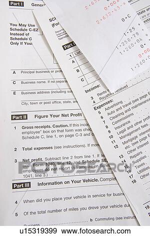 Tax Forms View Large Photo Image Stock Photo - Tax Forms. Fotosearch