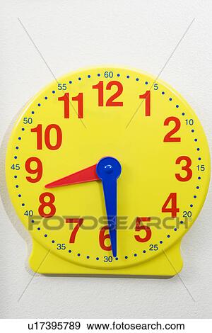 Stock Photo - Time Teaching Clock. Fotosearch