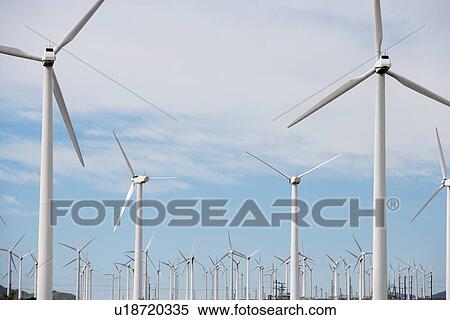 Wind turbines at wind farm View Large Photo Image Stock Photography - Wind turbines at wind farm. Fotosearch
