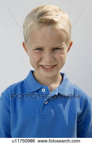 Stock Photograph - Young Boy. Fotosearch
