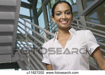 Stock Image - Young Woman. Fotosearch