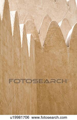 Al Ain, UAE, Front entrance watchtower of Al Ain Palace Museum in Al Ain View Large Photo Image Stock Photograph - Al Ain, UAE, Front entrance watchtower of Al Ain Palace Museum in Al Ain. Fotosearch