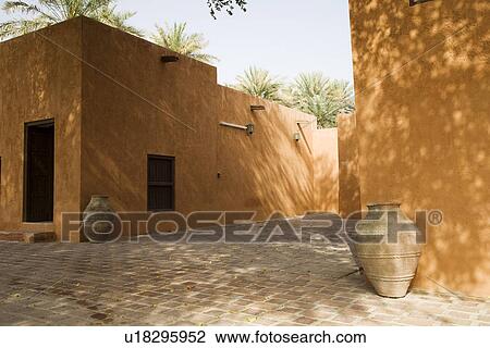 Al Ain, UAE, Partial view of courtyard at Al Ain Palace Museum View Large Photo Image Stock Image - Al Ain, UAE, Partial view of courtyard at Al Ain Palace Museum. Fotosearch