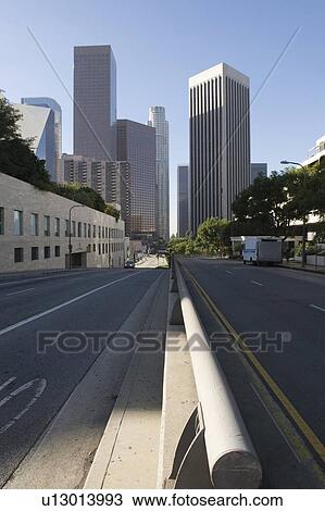 Stock Image - Business District, California. Fotosearch