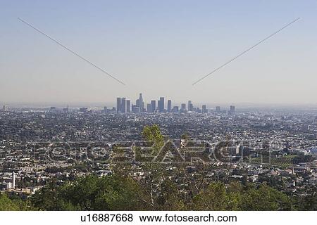 Stock Photo - Californian skyline. Fotosearch