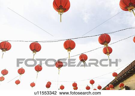 Chinese lanterns, California View Large Photo Image Stock Image - Chinese lanterns, California. Fotosearch