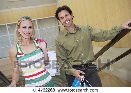 Couple Climbing Stairway View Large Photo Image Stock Photo - Couple Climbing Stairway. Fotosearch