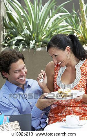 Couple Sharing a Meal View Large Photo Image Stock Image - Couple Sharing a Meal. Fotosearch