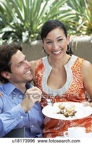 Couple Sharing a Meal View Large Photo Image Stock Photograph - Couple Sharing a Meal. Fotosearch