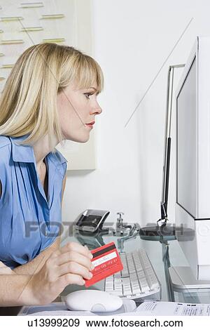 Financial Advisor Using Computer View Large Photo Image Stock Photo - Financial Advisor Using Computer. Fotosearch