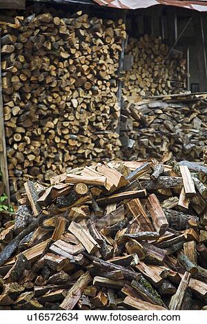Firewood and wood shed in Latvia View Large Photo Image Picture - Firewood and wood shed in Latvia. Fotosearch