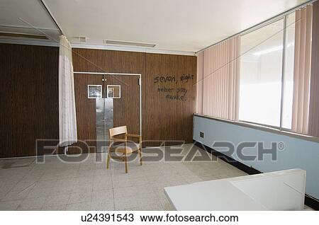 Stock Image - Graffiti on Wall of Hospital Room. Fotosearch