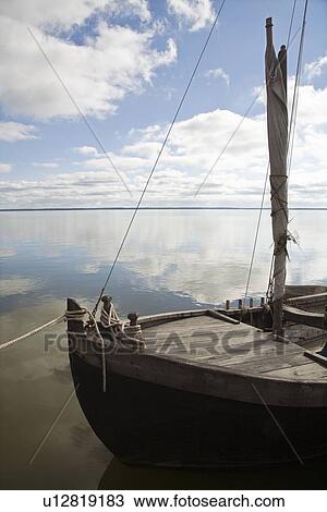 Helm of wooden fishing boat View Large Photo Image Stock Image - Helm of wooden fishing boat. Fotosearch