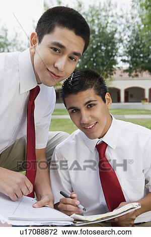 High School Friends Studying View Large Photo Image Stock Image - High School Friends Studying. Fotosearch