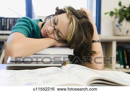 High School Student Sleeping in Library View Large Photo Image Stock Photograph - High School Student Sleeping in Library. Fotosearch