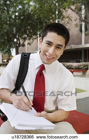 High School Student View Large Photo Image Stock Photograph - High School Student. Fotosearch