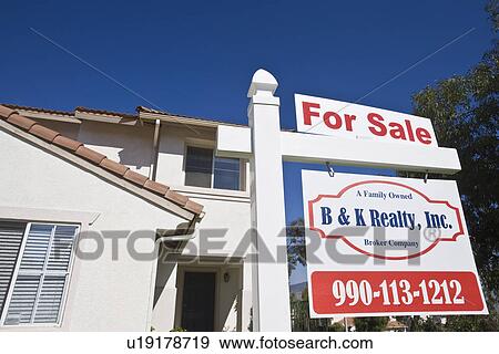 House for sale View Large Photo Image Stock Photo - House for sale. Fotosearch