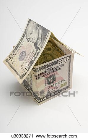 House of Paper Money View Large Photo Image Stock Image - House of Paper Money. Fotosearch
