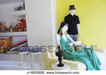 Mannequins in a Clothing Store View Large Photo Image Stock Image - Mannequins in a Clothing Store. Fotosearch