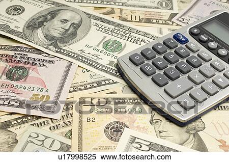 Money and Calculator View Large Photo Image Stock Photography - Money and Calculator. Fotosearch