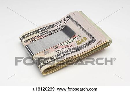 Money in Money Clip View Large Photo Image Stock Photo - Money in Money Clip. Fotosearch
