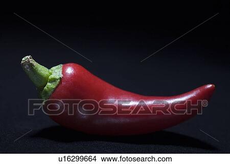 Picture - Red chilli pepper. Fotosearch
