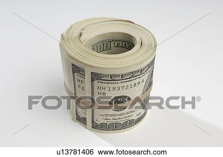 Rolled Up Money View Large Photo Image Stock Photograph - Rolled Up Money. Fotosearch