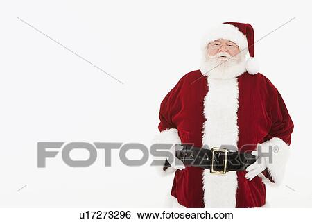 Stock Photograph - Santa Claus, portrait. Fotosearch
