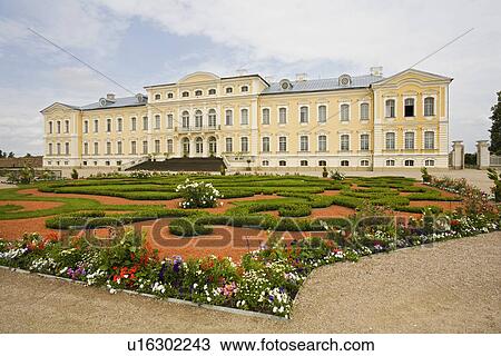 Stock Image - Stately home in Latvia. Fotosearch