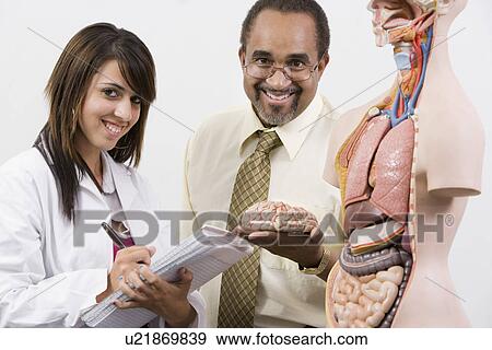 Teacher and Student in Science Lab View Large Photo Image Stock Photo - Teacher and Student in Science Lab. Fotosearch