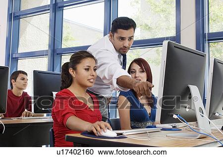 Teacher Explaining Something to Students View Large Photo Image Stock Image - Teacher Explaining Something to Students. Fotosearch