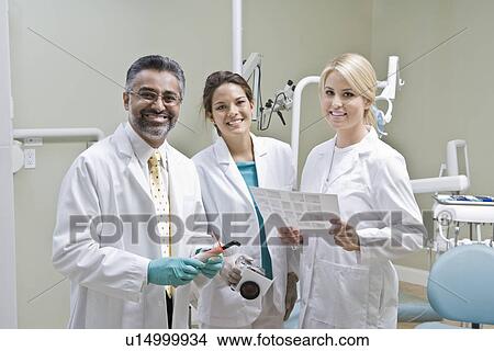 Team of dentists View Large Photo Image Picture - Team of dentists. Fotosearch