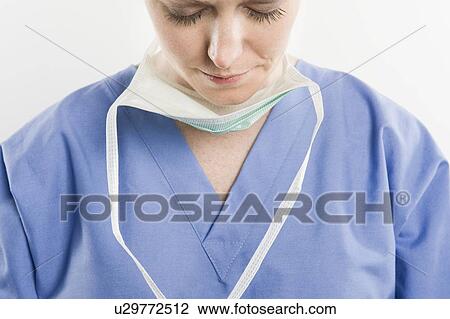 Threatre nurse View Large Photo Image Stock Image - Threatre nurse. Fotosearch