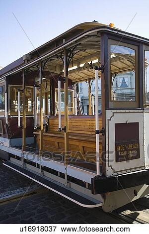 Tram, San Francisco, California View Large Photo Image Stock Photo - Tram, San Francisco, California. Fotosearch