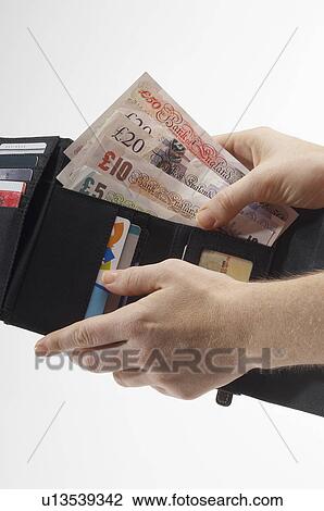 Stock Image - Wallet Full of Money. Fotosearch
