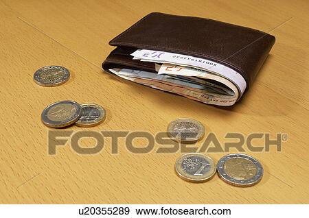 Stock Photo - Wallet Full of Money. Fotosearch