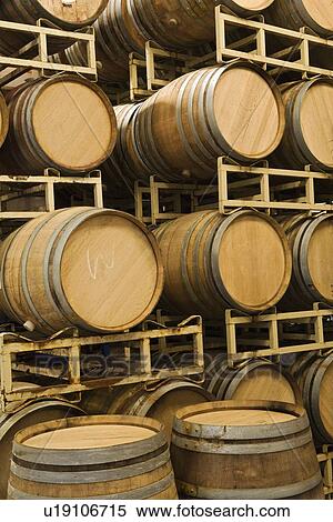 Wine barrels in storage, Santa Maria, California View Large Photo Image Stock Photography - Wine barrels in storage, Santa Maria, California. Fotosearch